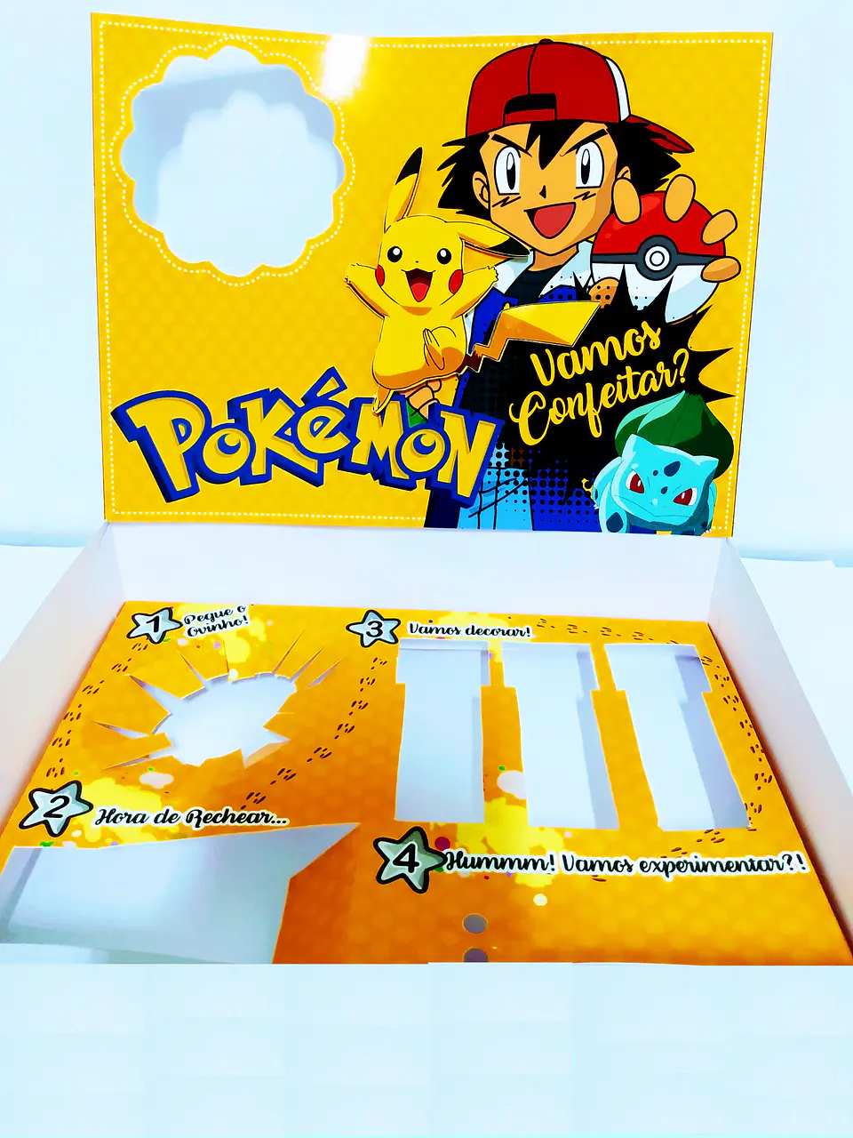 Arquivo de corte mini confeiteiro pokémon 1