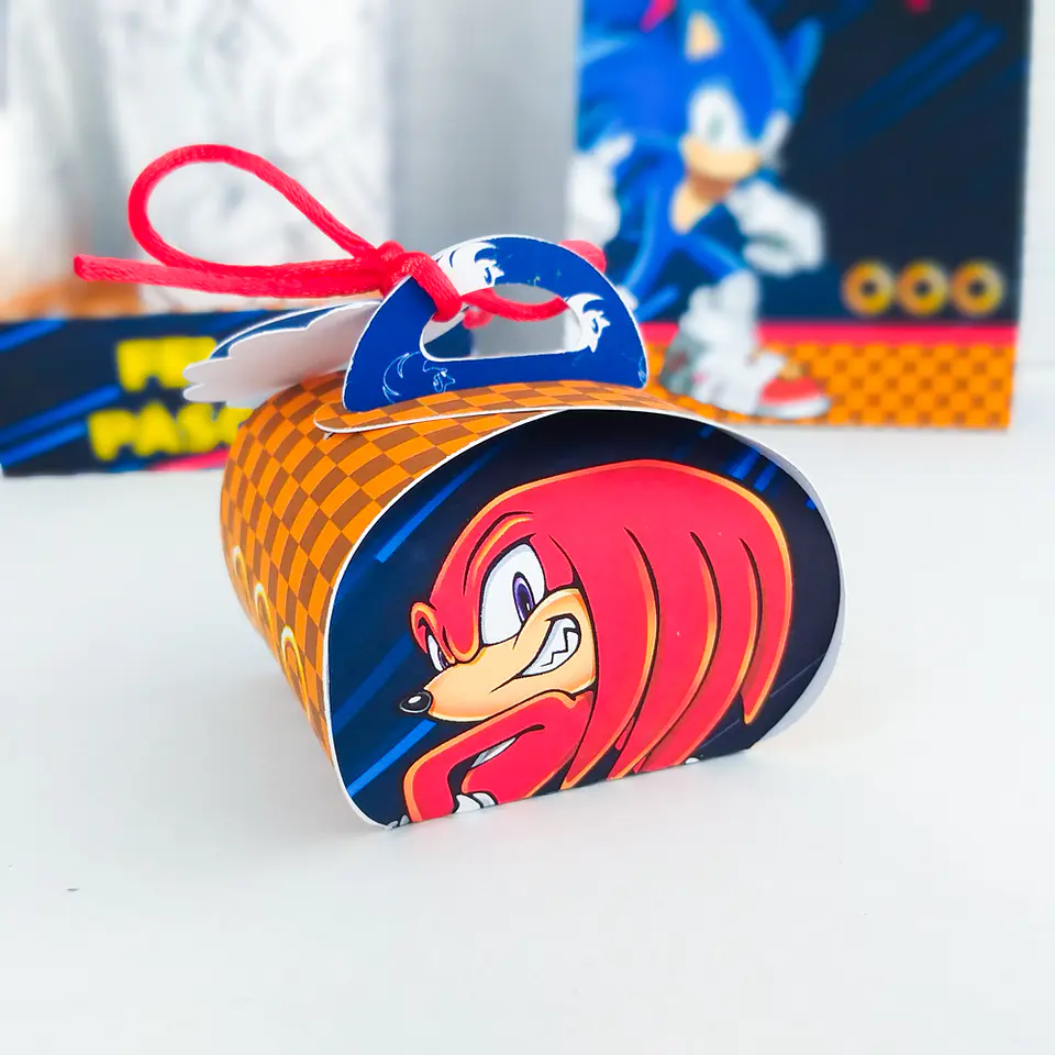 Arquivo Páscoa Kit Sonic - Chuvinha de Papel 2