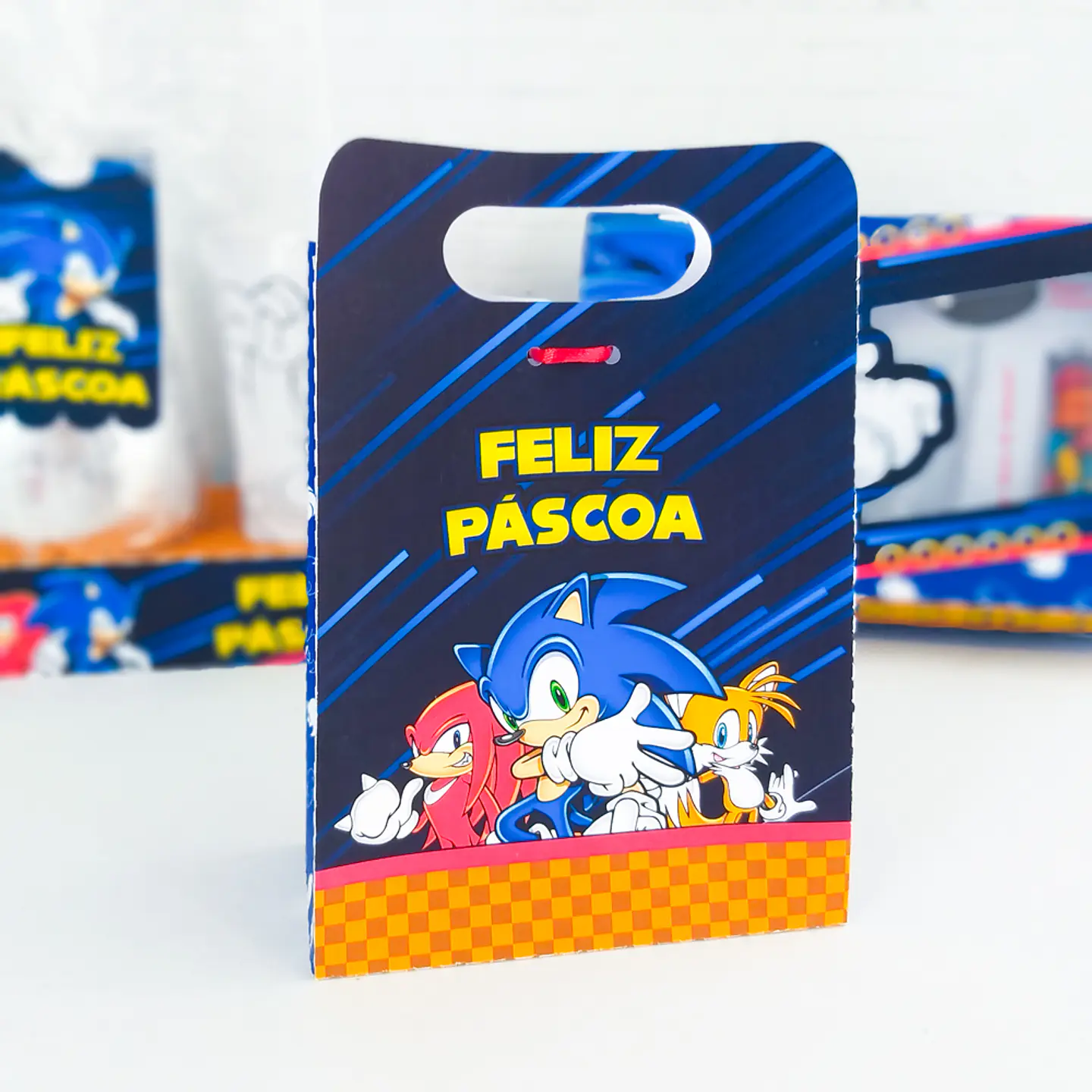 Arquivo Páscoa Kit Sonic - Chuvinha de Papel 9