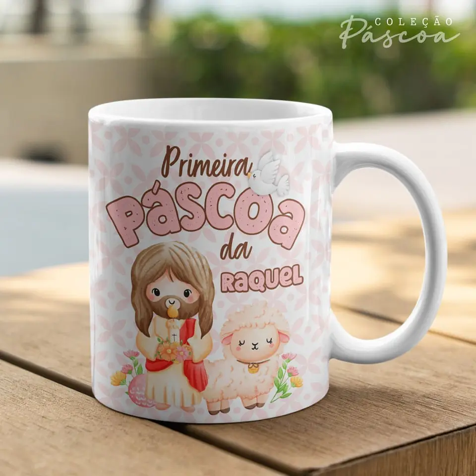 Arquivo Caneca Páscoa Infantil 2