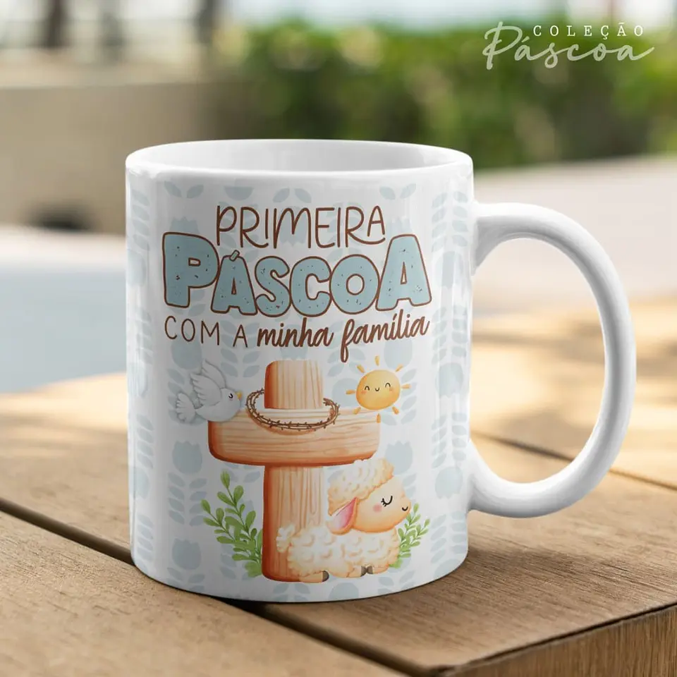 Arquivo Caneca Páscoa Infantil 3