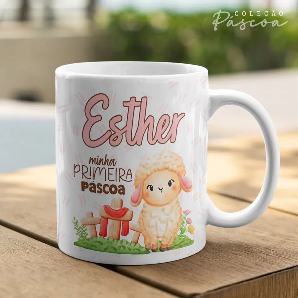 Arquivo Caneca Páscoa Infantil 6