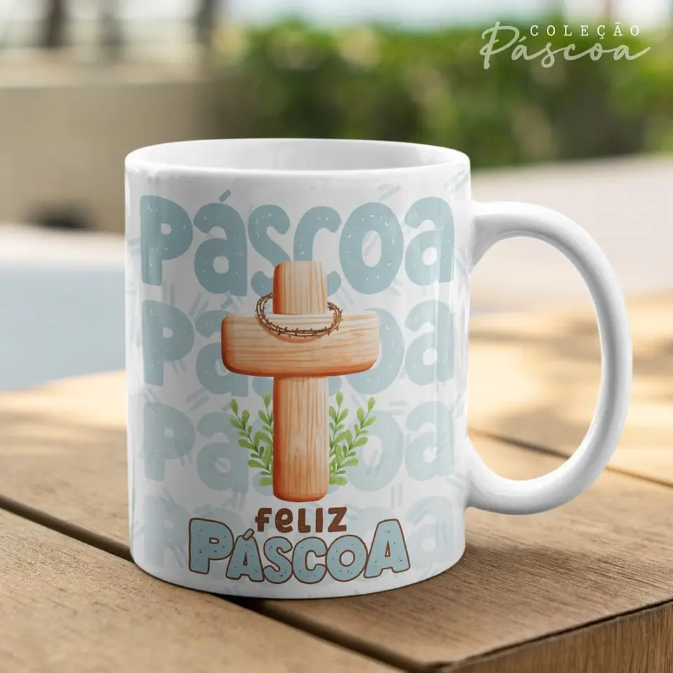 Arquivo Caneca Páscoa Infantil 7