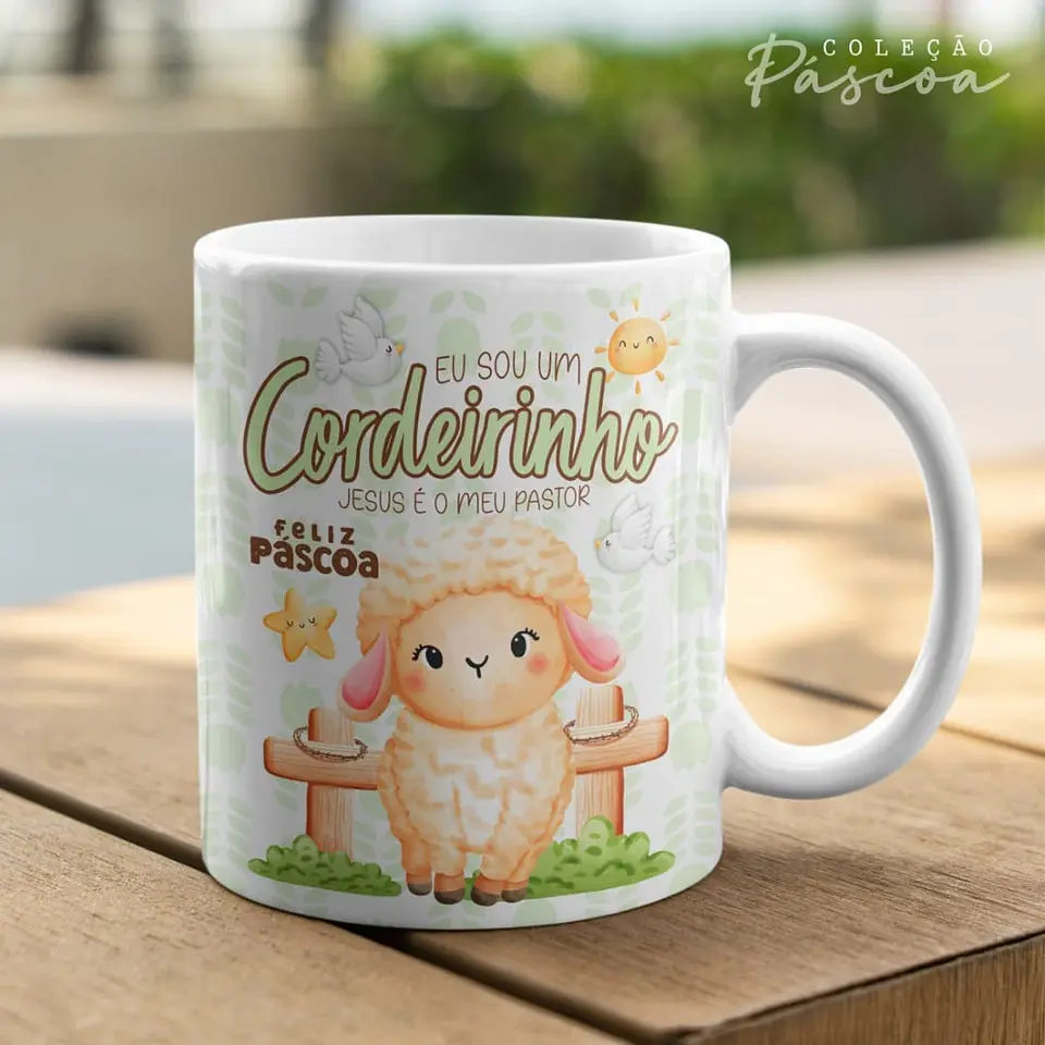 Arquivo Caneca Páscoa Infantil 11