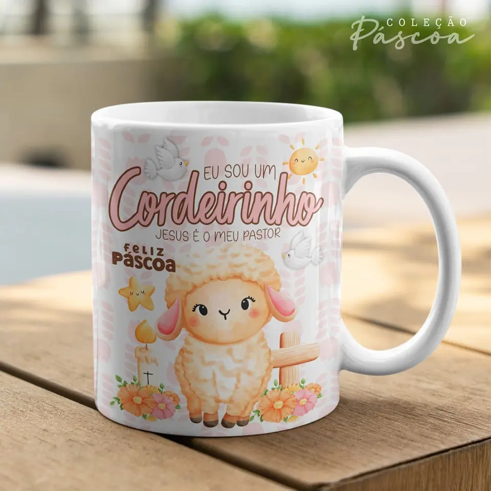 Arquivo Caneca Páscoa Infantil 12