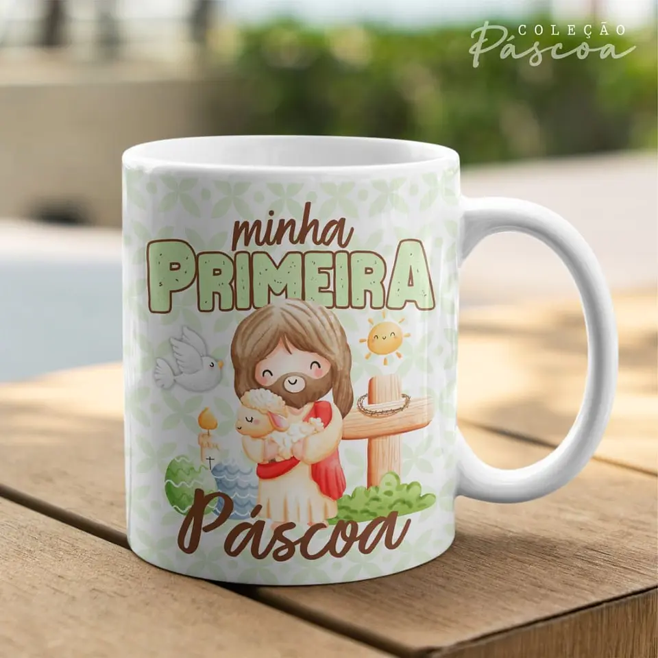 Arquivo Caneca Páscoa Infantil 15