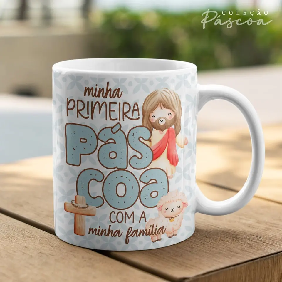 Arquivo Caneca Páscoa Infantil 19
