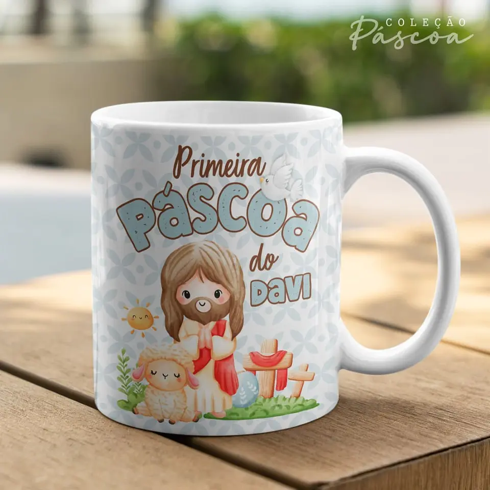 Arquivo Caneca Páscoa Infantil 21