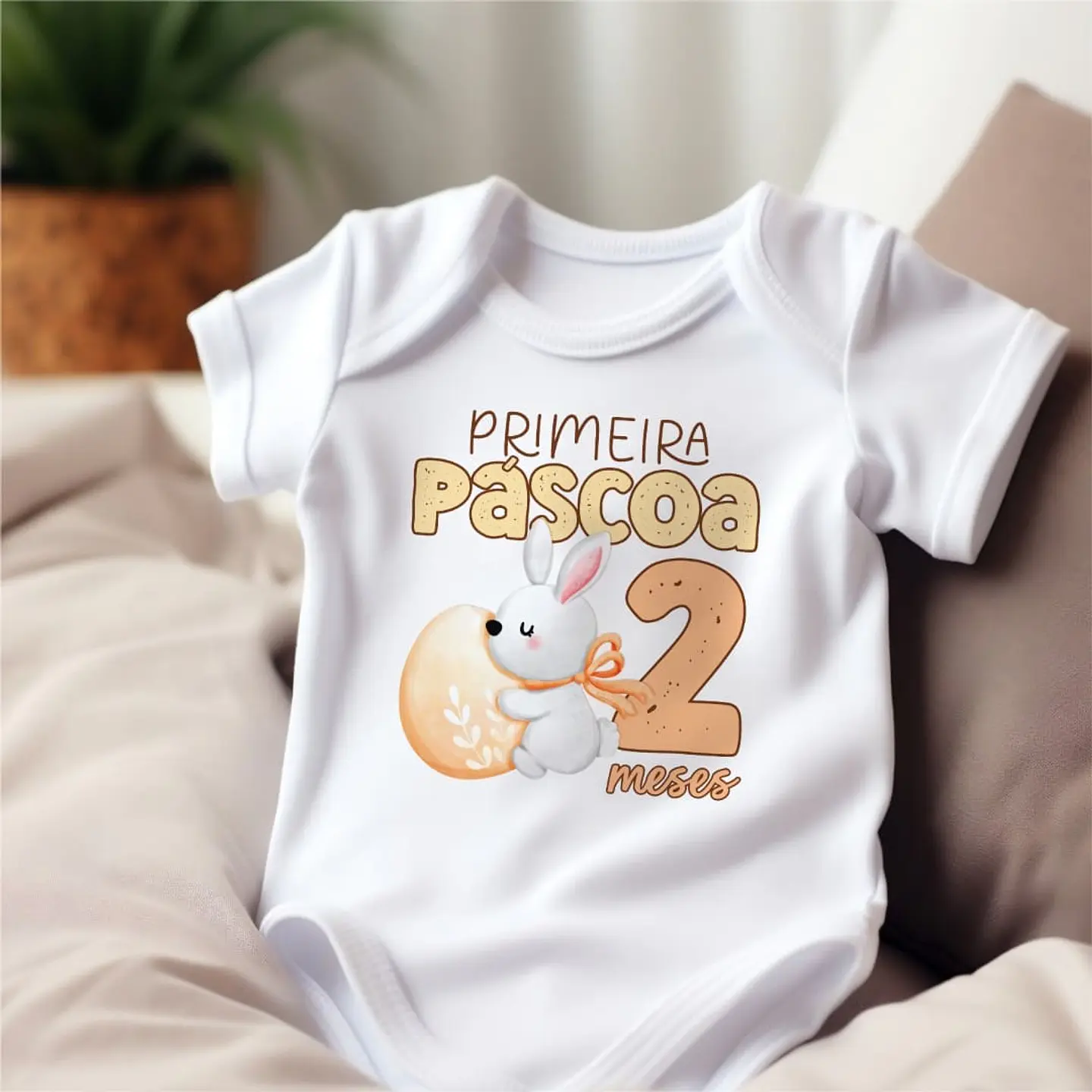 Arquivo Sublimação Body Infantil Páscoa 6