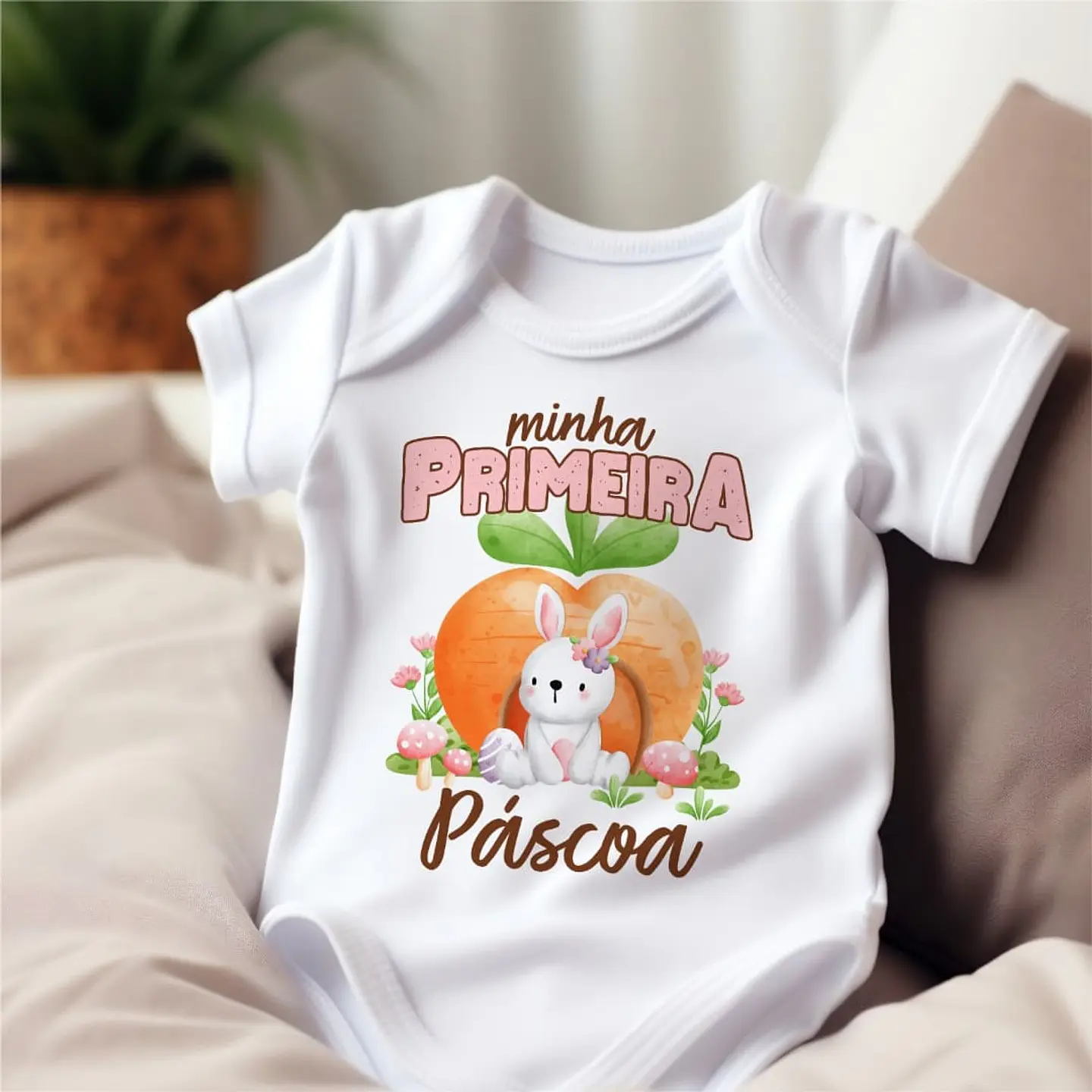 Arquivo Sublimação Body Infantil Páscoa 9