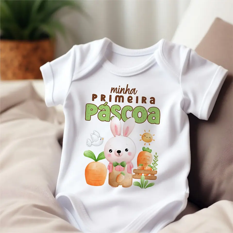 Arquivo Sublimação Body Infantil Páscoa 14
