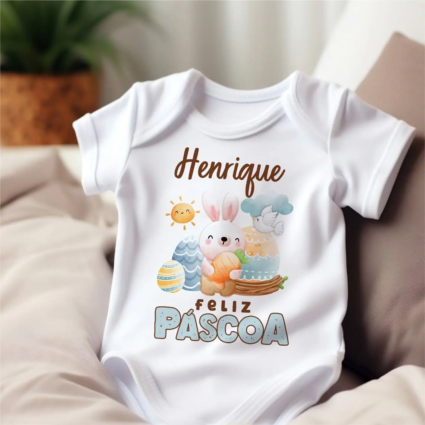 Arquivo Sublimação Body Infantil Páscoa 16