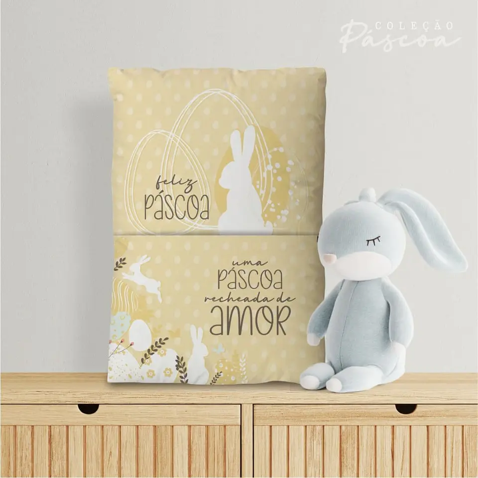 Arquivo Sublimação Almofada Páscoa 5
