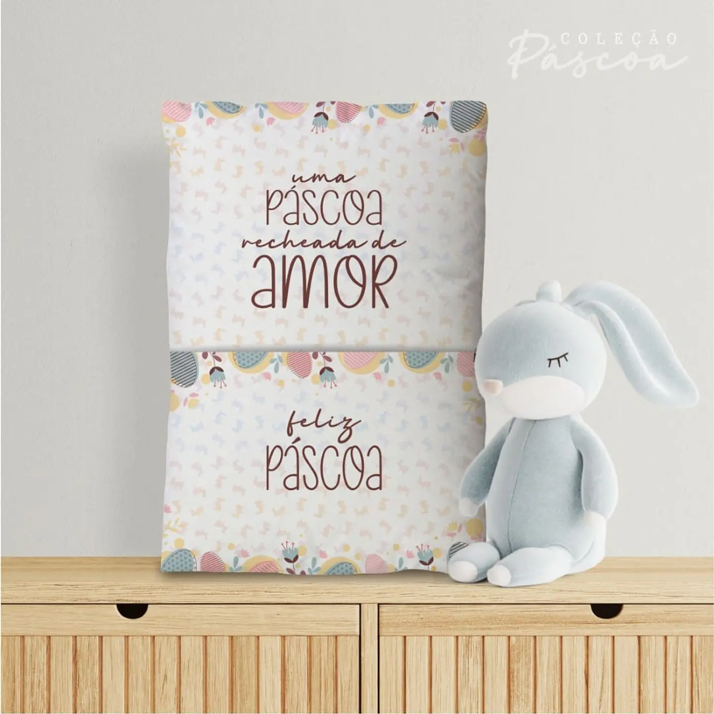 Arquivo Sublimação Almofada Páscoa 15