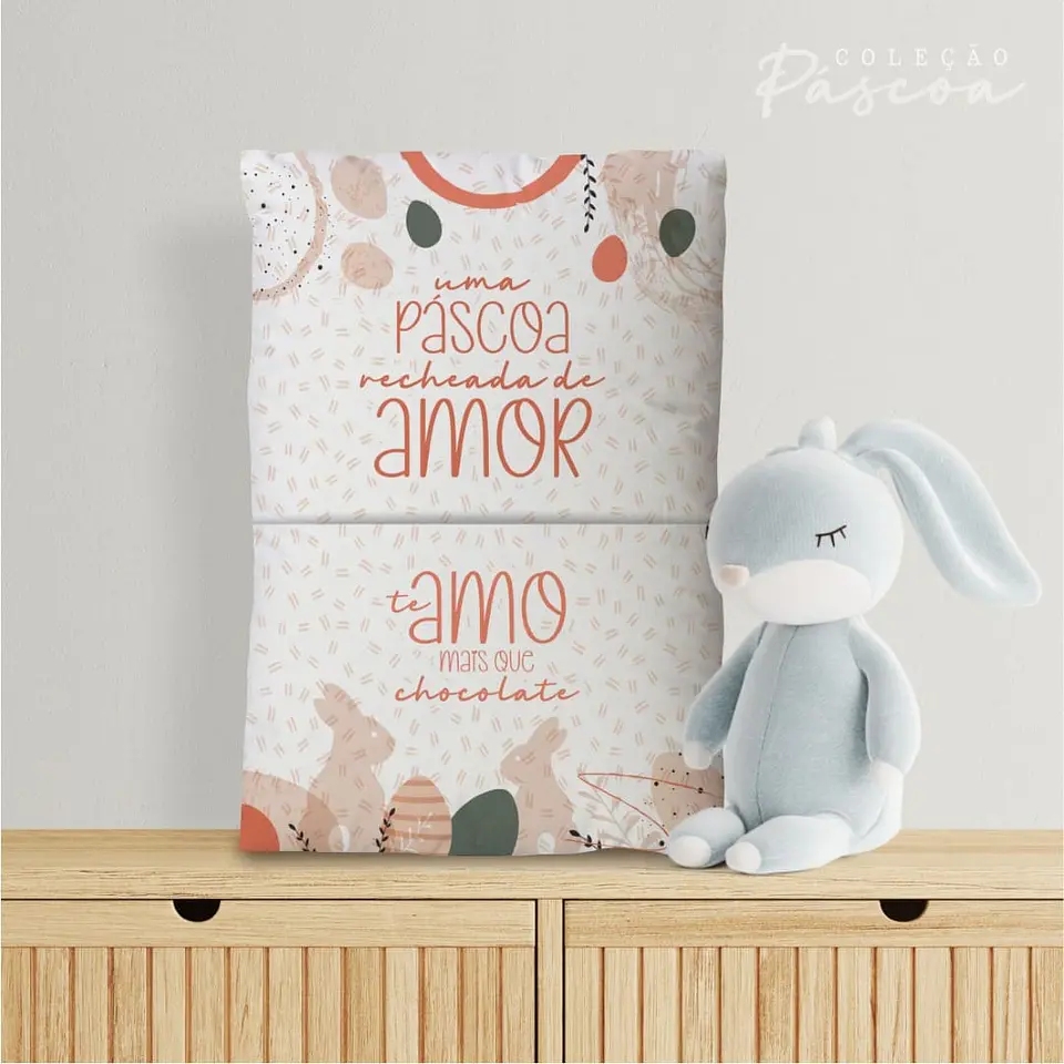 Arquivo Sublimação Almofada Páscoa 16