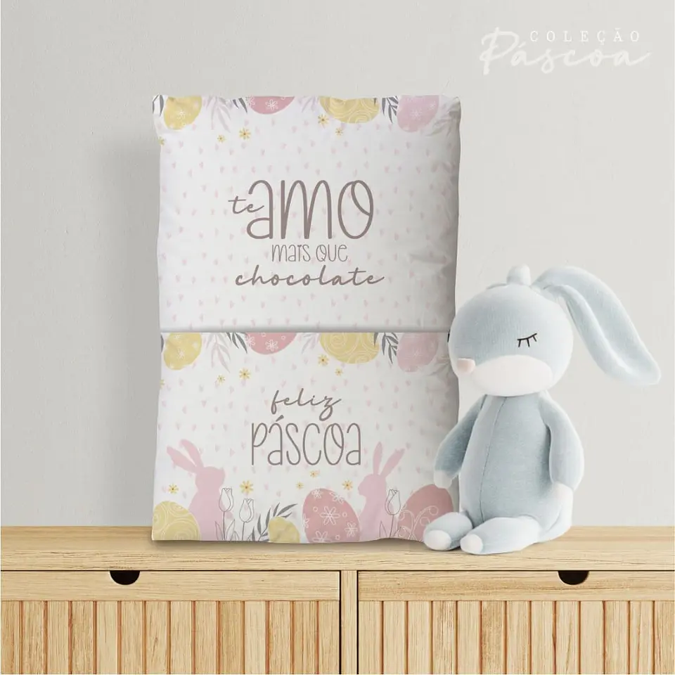 Arquivo Sublimação Almofada Páscoa 17