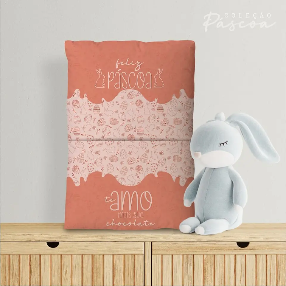 Arquivo Sublimação Almofada Páscoa 20