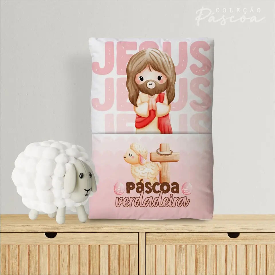 Arquivo Sublimação Almofada Páscoa 11