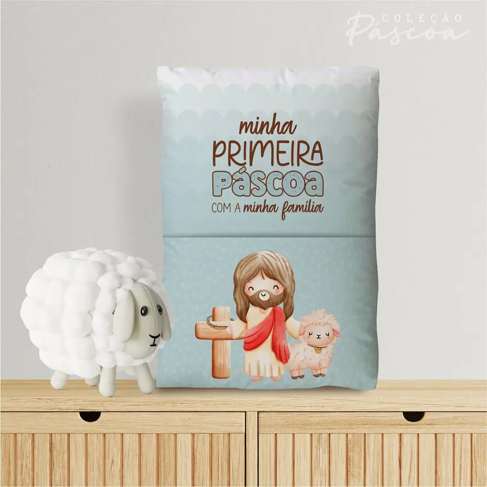 Arquivo Sublimação Almofada Páscoa 16