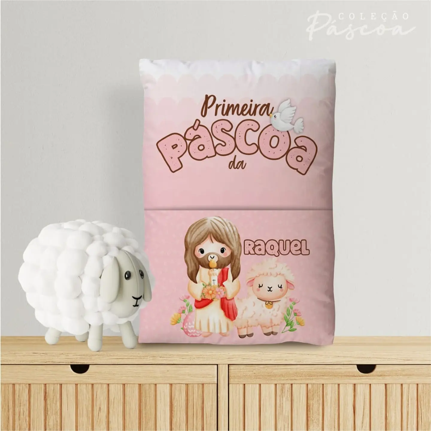 Arquivo Sublimação Almofada Páscoa 19