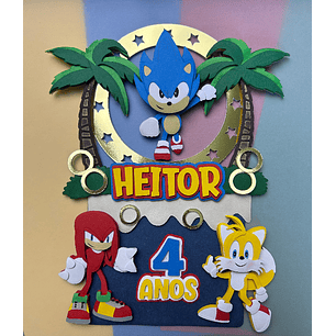 Arquivo de Corte Topo Sonic