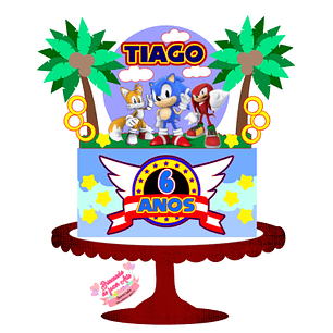 Arquivo de Corte Topo Sonic