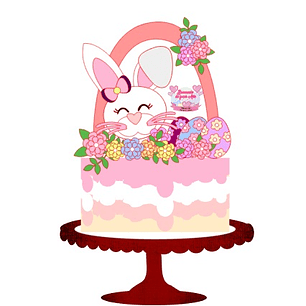 Arquivo de corte páscoa jardim