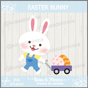 Arquivo de corte topo páscoa coelhinho