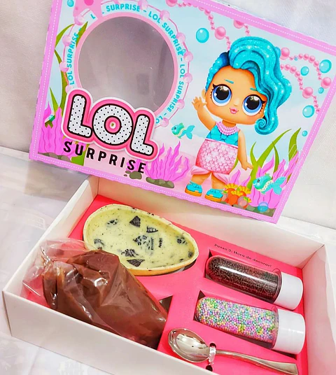 Arquivo de Corte Mini Confeiteiro - Lol Sereia