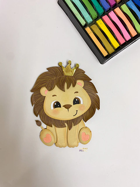 Arquivo de Corte Topo Leãozinho