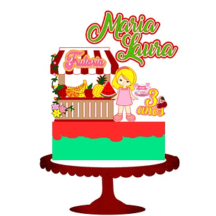 Arquivo de Corte Topo Frutinha Quitandinha