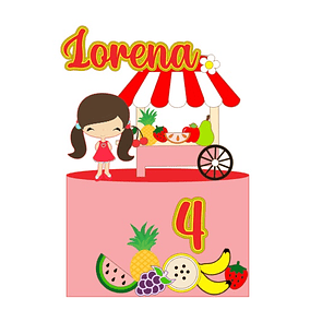 Arquivo de Corte Topo Quitandinha Frutinhas