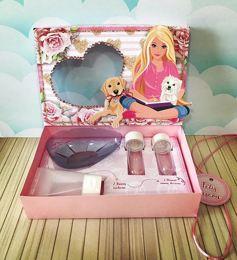 Arquivo de corte mini confeiteiro barbie
