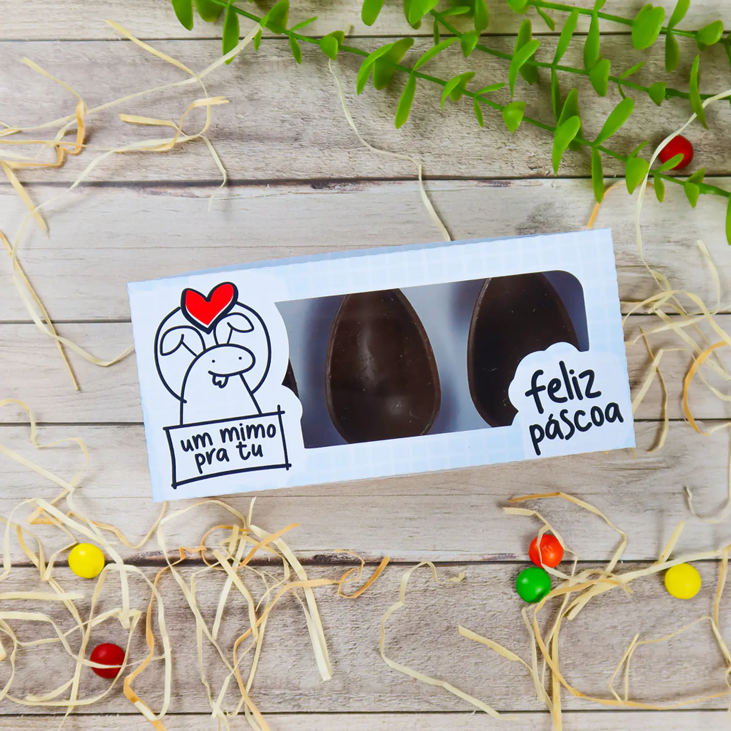 Arquivo de Corte Caixas 3 Ovos 50g Flork Páscoa 1