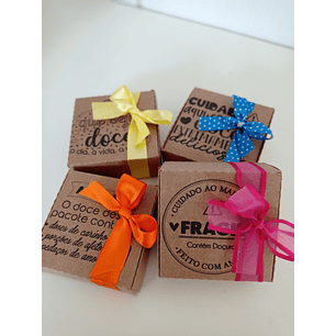 Arquivo de Corte Caixa 4 Doces