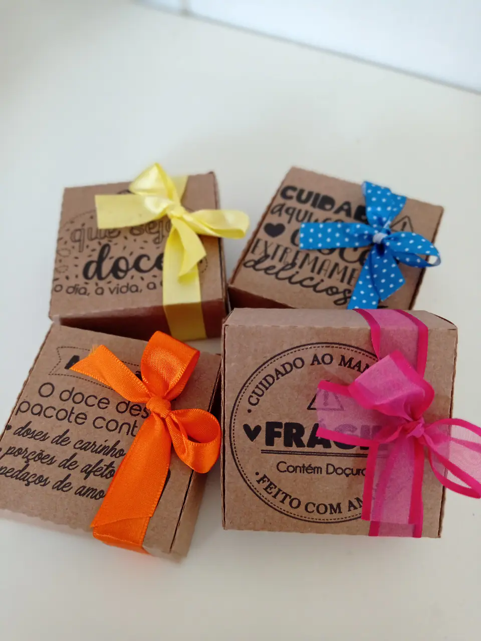 Arquivo de Corte Caixa 4 Doces 1