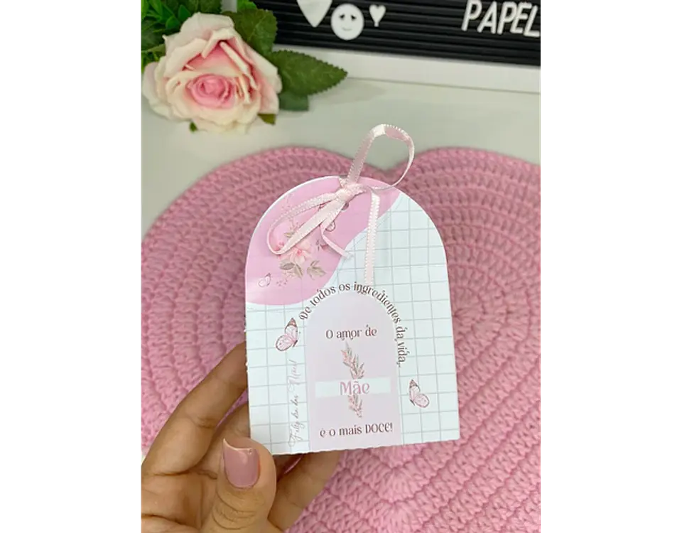 Arquivo Porta Bombom Dia das Mães - Arte com Papel 1