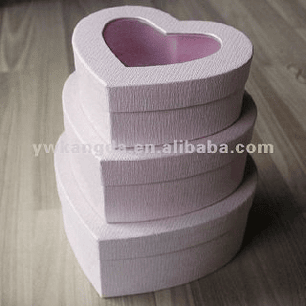 Arquivo de Corte Caixa Coração Molde