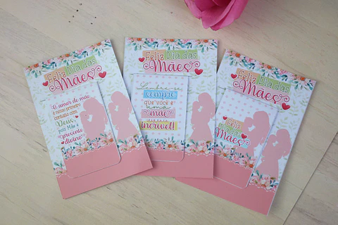 Arquivo Marca Páginas Dia das Mães