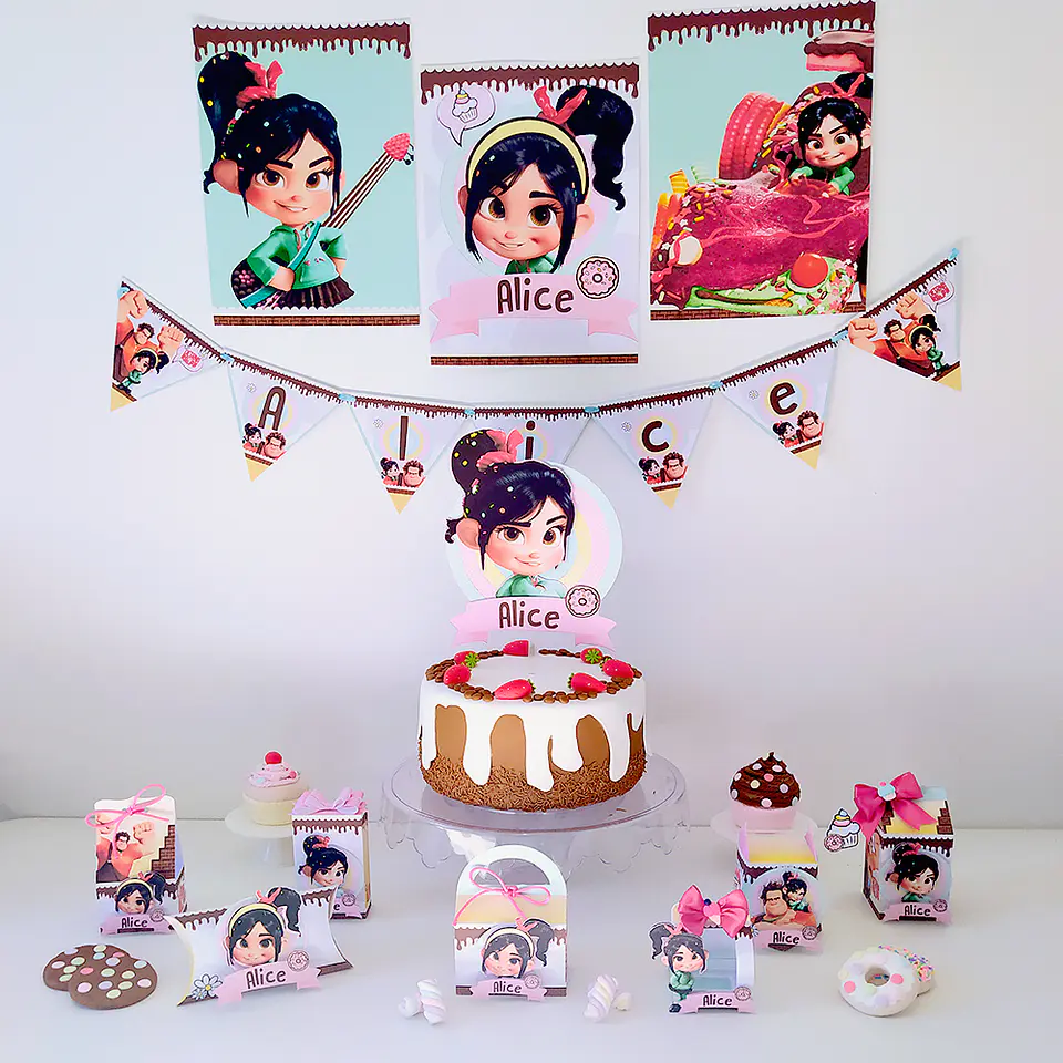 Arquivo de Corte Detona Ralf Vanellope 1