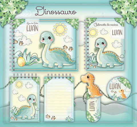 Arquivo Caderneta Dinossauro 