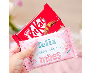 Arquivo Embalgem Kit Kat Dia das Mães