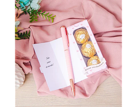 Arquivo Caixa Cartão 3 doces Dia das mães - Amarantto