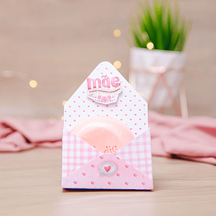 Arquivo de Corte Caixa Envelope Sabonete Dia das Mães