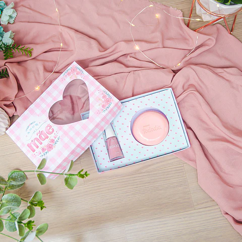 Arquivo de Corte Caixa Sabonete e Esmalte Dia das Mães