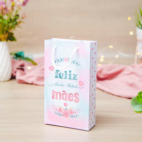 Arquivo de Corte Sacolinha Dia das Mães