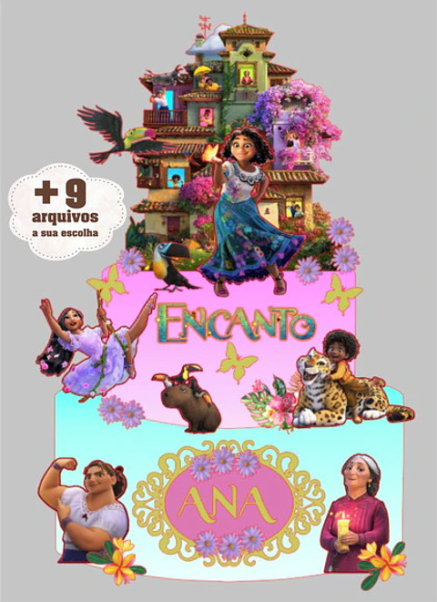 Arquivo de Corte Topo Encanto