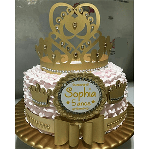 Arquivo de corte topo coroa realeza