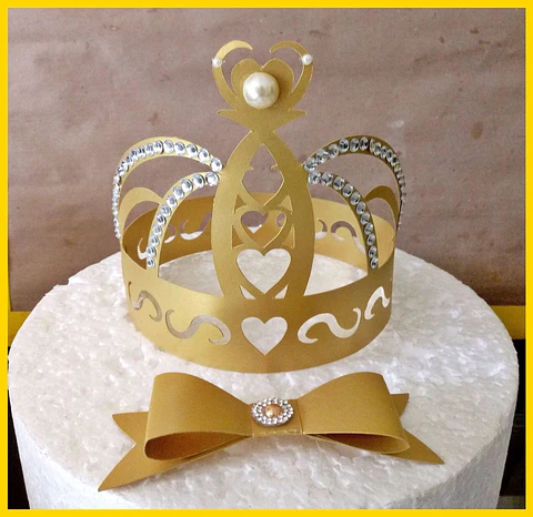 Arquivo de corte Topo coroa realeza