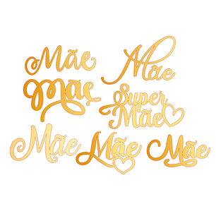 Arquivo Topo de Bolo Dia das Mães